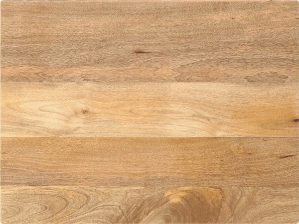 vidaXL Tischplatte 90x70x3,8 cm Rechteckig Massivholz Mango 371541
