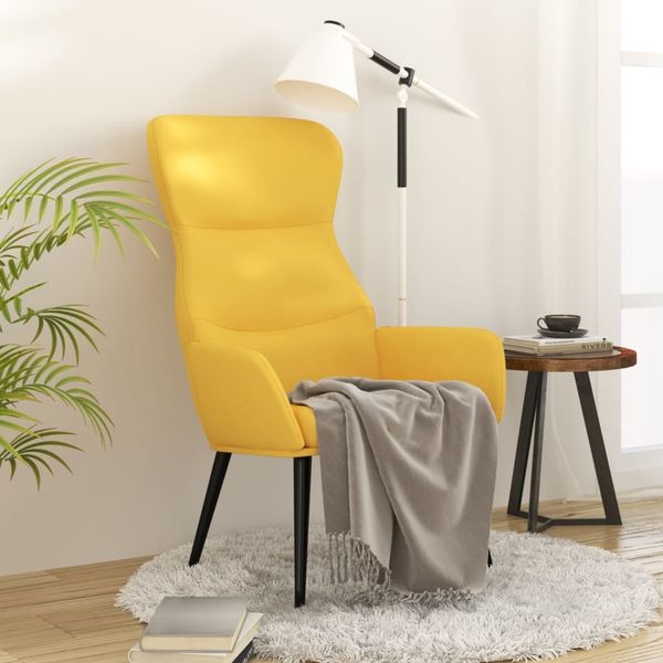 vidaXL Relaxsessel Senfgelb Stoff [341078]