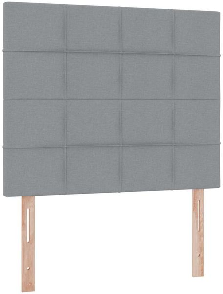 vidaXL Bett mit Stauraum und LED Hellgrau 120 x 200 cm Polyester 3372408 Bild 10