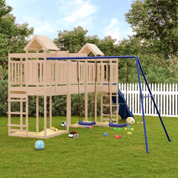 vidaXL Spielturm Massivholz Kiefer 3156889