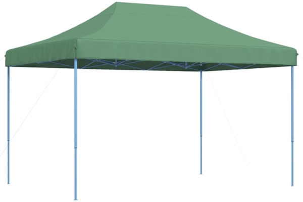 vidaXL Pop-Up Partyzelt, faltbar, ohne Seitenteile, Stahl / PE, Grün, 315 x 410 x 279 cm Bild 4