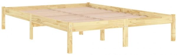 vidaXL Massivholzbett Kiefer 200x200 cm Bild 11
