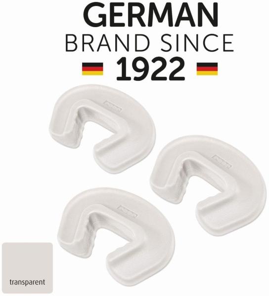 reer Türstopper transparent 3erPack 622456