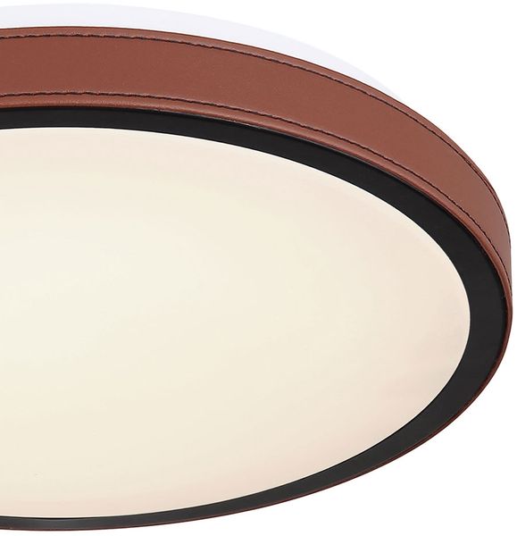 LED Deckenleuchte, CCT, Aluminium, Schwarz, D 30 cm Bild 8