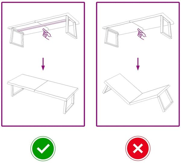 vidaXL Wandregal Hellbraun 160x60x(2-4) cm Massivholz Eiche Behandelt 363714 Bild 4