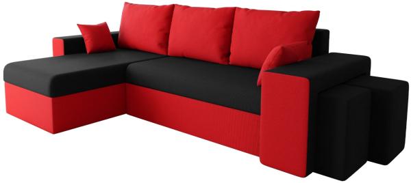 Ecksofa Papani (Farbe: Mikrofaza 0022 + Mikrofaza 0015)