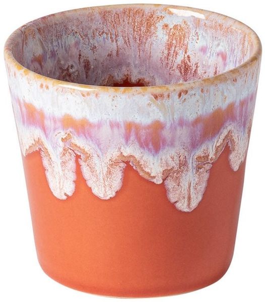 Costa Nova Becher Lungo Grespresso, Sunset Rot, 19 cl, 1-tlg, Keramik, 8 x 7,5 cm, 190 ml