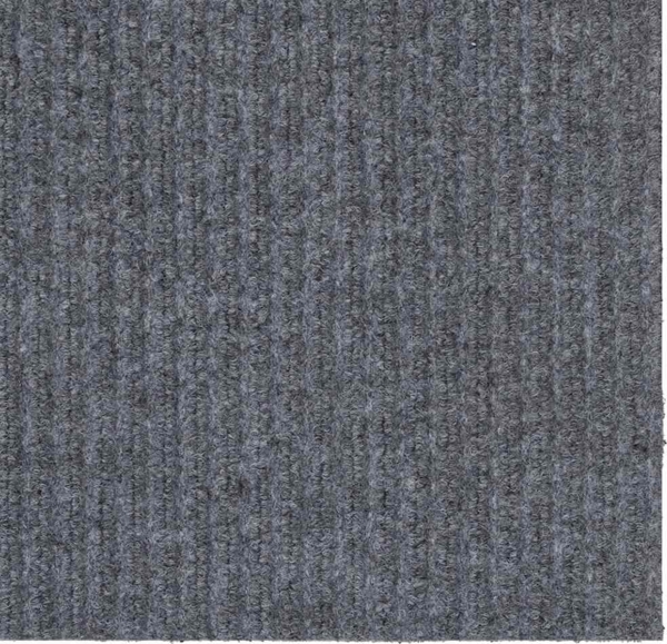 vidaXL Teppichläufer Hellgrau 80 x 200 cm Stoff 42011428 Bild 3