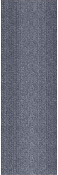 vidaXL Teppichläufer Hellgrau 80 x 200 cm Stoff 42011428 Bild 1