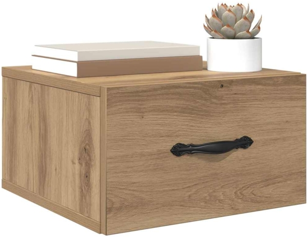 vidaXL Nachttisch 2 pcs Artisan-Eiche 35 x 35 x 20 cm Holzwerkstoff 882353 Bild 2