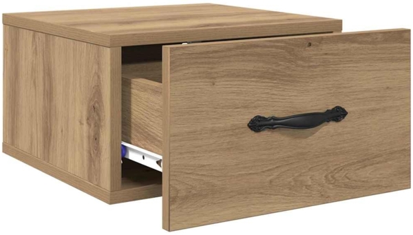 vidaXL Nachttisch 2 pcs Artisan-Eiche 35 x 35 x 20 cm Holzwerkstoff 882353 Bild 4