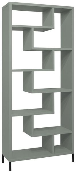 Raumteiler Tyler / Tetrix, Holzwerkstoff, Grün, 90 x 199 x 33 cm Bild 2