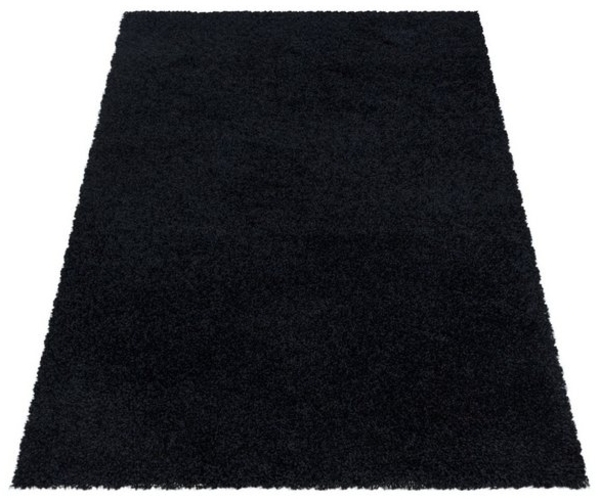 Carpettex Hochflor-Teppich Unicolor - Einfarbig, Läufer, Höhe: 30 mm, Einfarbig Shaggy Teppich Wohnzimmer Langflor versch. farben und größen Bild 4