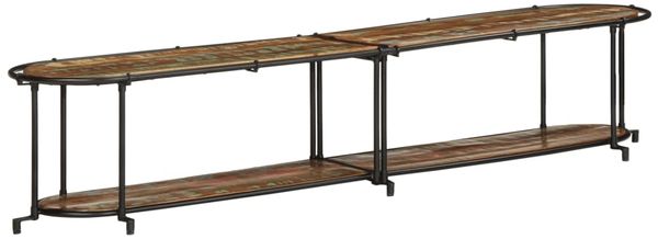 vidaXL TV-Regal 200x42x40 cm Altholz Massiv 4013496