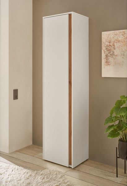 Home affaire Garderobenschrank GiRON/CiTY, moderner Schrank, Schuhschrank mit Stauraum 10 Fächer, modernes Design, Tür beidseitig montierbar, 50 cm breit