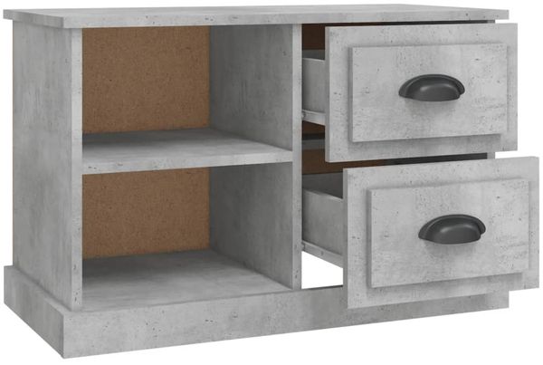 vidaXL TV-Schrank Betongrau 73x35,5x47,5 cm Holzwerkstoff 816172 Bild 7
