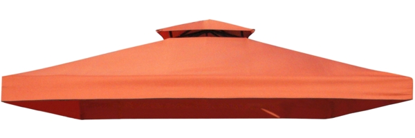 greemotion Dachbezug Livorno UV 50+, ca. 300 x 300 cm, Terrakotta