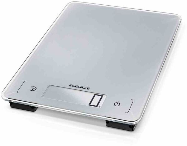 SOEHNLE Küchenwaage Page Aqua Proof digital 10kg Tragkraft silber