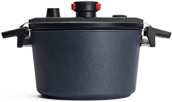 WOLL MADE IN GERMANY Dampfgartopf Active-Lite, Aluminiumguss (1-tlg), Dampfkochtopf, incl. Activde Lite Deckel, Induktion, Made in Germany