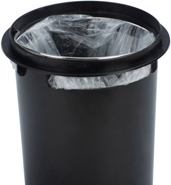 LEMAN SHINY Badezimmerkorb edelstahl glänzend, Müllcontainer, 3 l, WENKO Bild 2
