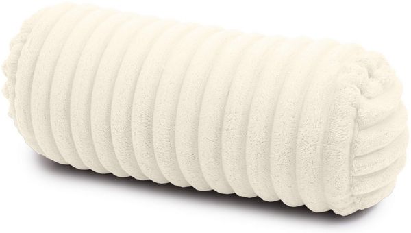 Amilian Nackenrolle 40x15 cm mit Bezug - Kissenrolle - Dekokissen Rolle, Kopfstütze, Nackenstütze mit Bezug, ideal als Kissen, Dekokissen, Sofakissen, Nackenstützrolle, Sofakissen, Lagerungskissen, Schlafkissen