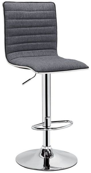 HTI-Line Barhocker Barhocker Jax (Stück, 1 St, 1x Barhocker), höhenverstellbar mit Lehne und Fußstütze
