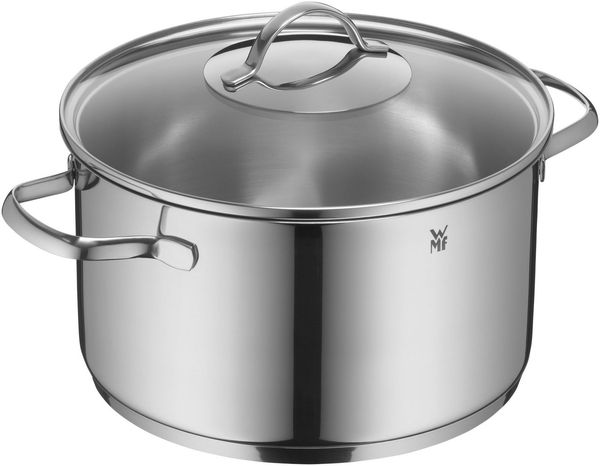 WMF 'Provence Plus' Topfset mit Glasdeckel, 5-teilig, unbeschichtet, Cromargan Edelstahl poliert, Ø 16 / 20 / 24 cm Bild 4