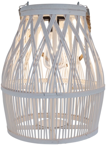 Solarleuchte Garten Laterne weiß Solarlampe Außen Außenleuchte Solar