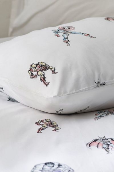 Next Bett-Set Bettgarnitur aus Baumwolle, Disney Marvel Avengers, Bezug: Baumwolle