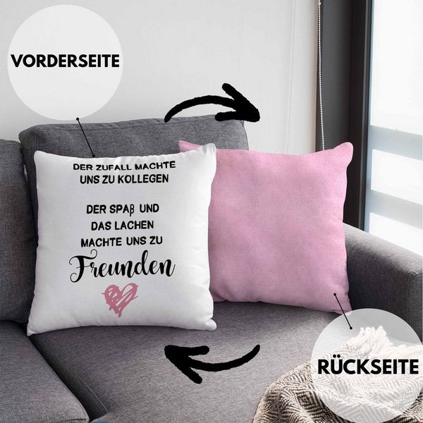 Trendation Dekokissen Trendation - Jobwechsel Kissen Geschenk Kollegin Abschiedsgeschenk Neu