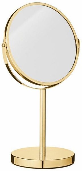 Bloomingville Schminkspiegel Milde Spiegel, Gold Metal 20 x 35 cm Standpiegel