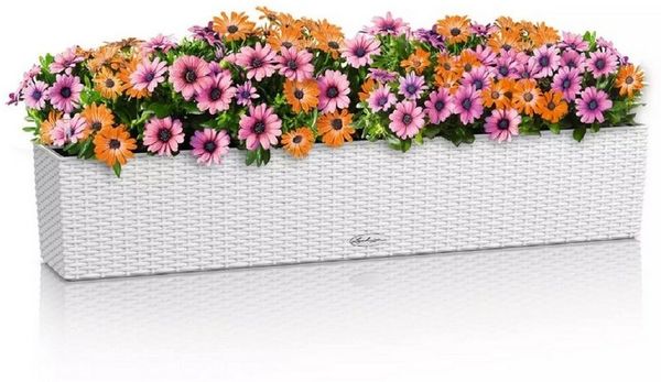 Lechuza® Balkonkasten Balconera Cottage 100 weiß