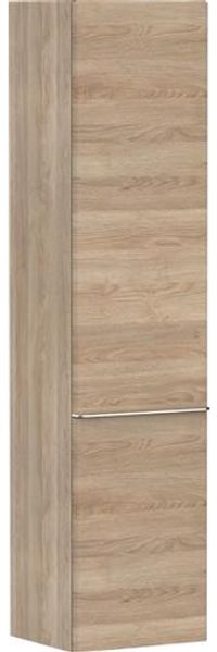 Hochschrank Xelu Q natur weißer Eiche d/rechts