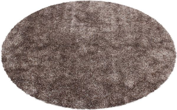 Kayoom Hochflor-Teppich Diamond 700, rund, Höhe: 45 mm, weiche Microfaser, Langflor, Shaggy, Melange, Wohnzimmer