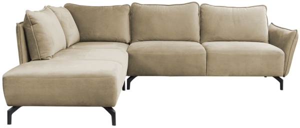 Ecksofa Malony, Seite: Links OT-2R, Farbe: Element 06