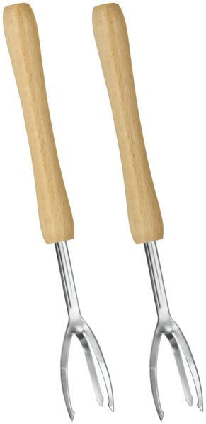 METALTEX Pellkartoffel-Gabeln 2er Set / Pellkartoffel - Gabel / Spezialbesteck / Pellkartoffelbesteck