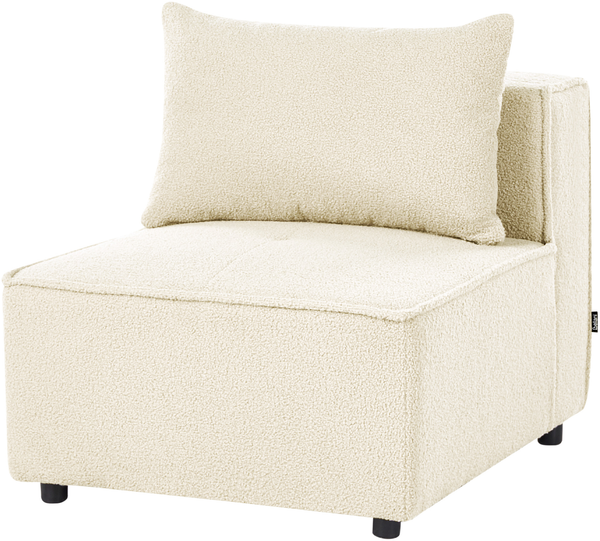 AXEBO Sesselmodul Cremeweiß Bouclé Bild 4