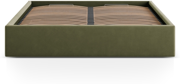 Micadoni Bett Susan Samt Grün 180x200