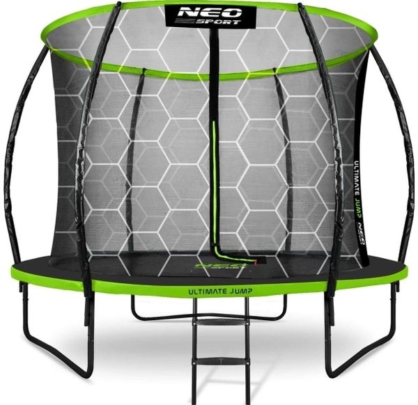8 ft / 252 cm Trampolin mit Innen-Netz „Neo-Sport“