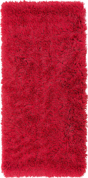 Teppich rot 80x150 cm Shaggy CIDE