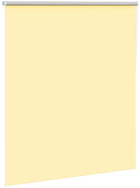 vidaXL Verdunkelungsrollo Gelb 135x150cm Stoffbreite 131,6cm Polyester 4012045 Bild 3