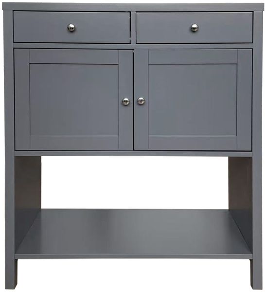 HTI-Living Kommode Anrichte Hayet Grau (Stück, 1 St, 1 Anrichte), Kommode Sideboard 2 Schubladen