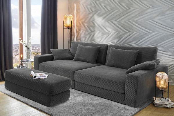 Jockenhöfer Gruppe Hocker Allround, B: 122 cm, vielseitig nutzbar, viele Farben und Qualitäten wählbar