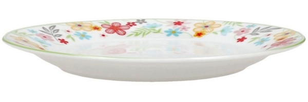 MamboCat Frühstücksteller 6er Set Variant Blümchen Kuchenteller bunte Frühstücks-Teller Bild 3