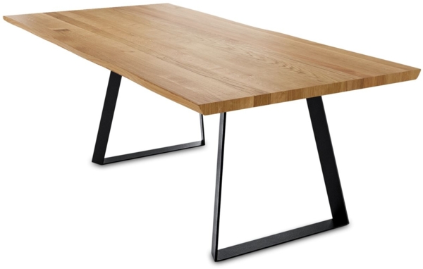 Esstisch Daisie 2 140x77x90 Esszimmertisch Massivholz Wildeiche