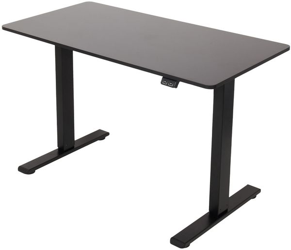 Brixy Sitzständer Schreibtisch - Elektrisch Verstellbar In Höhe - 120 x 60 CM - Schwarz