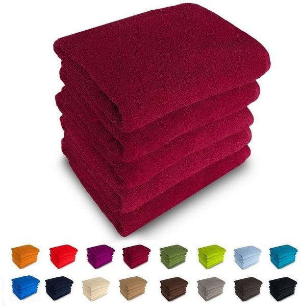 MatratzenL.A.B® Handtücher Rimini 500 g/m² Blauer Schwan®, 50x100 cm,Handtuch,100% Baumwolle,Frottee Frottier,23 Farben
