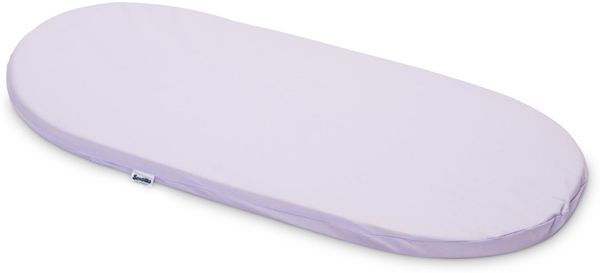 Sensillo - Kinderwagen Matratze - Einlage für Kinderwagenwanne - Universale Größe 35 x 75 x 3,5 cm - mit elastischem Polyurethan Schaum und abnehmbarem, waschbarem Baumwolle Bezug - Lavendel