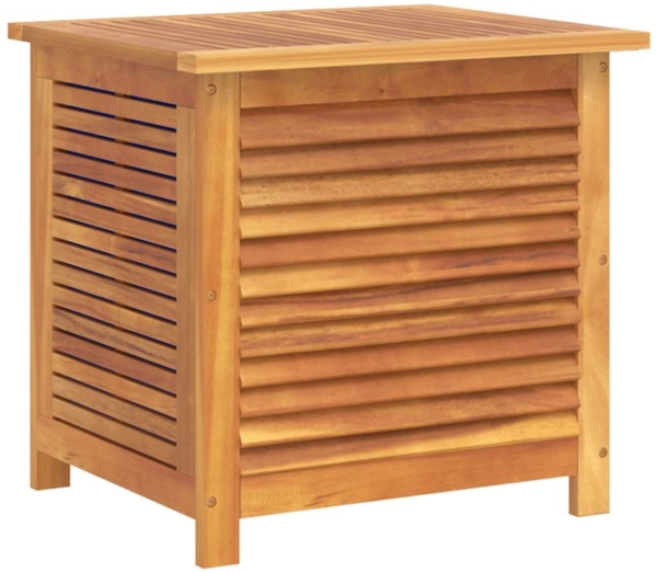 vidaXL Gartenbox mit Lüftungsschlitzen 60x50x56 cm Massivholz Akazie 365839