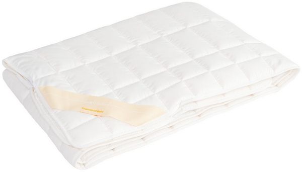 Matratzenauflage Lambswool Traumschloss, Unterbett mit 4 Eckspanngummis